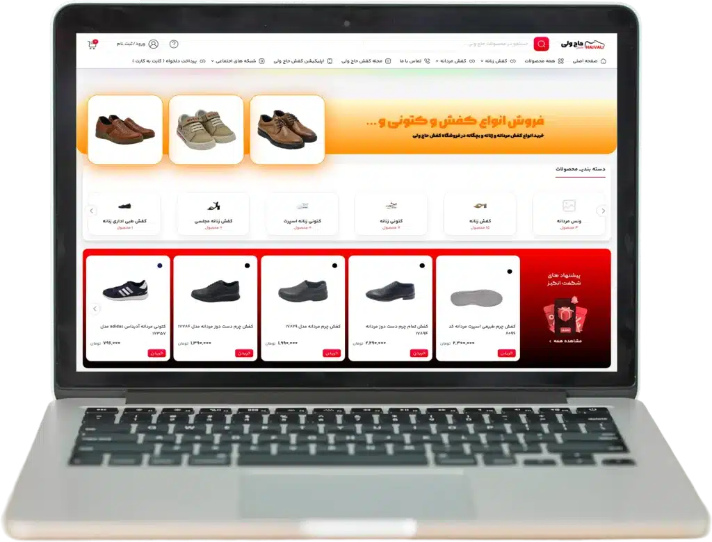 نمونه کار-کفش حاج ولی